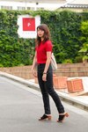 茂木 真子さん - エモダ(EMODA)、ユニクロ(UNIQLO)｜原宿ストリートスナップ1
