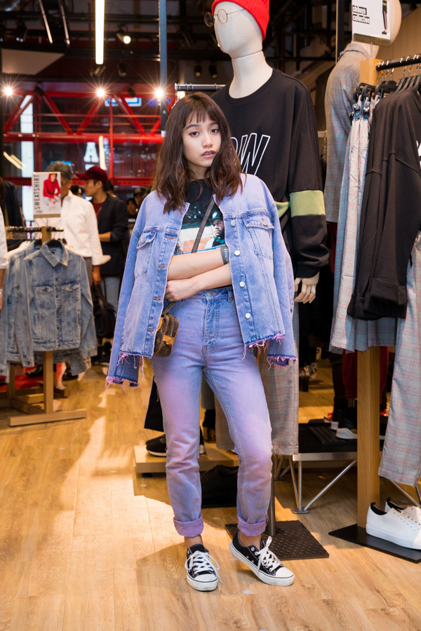 武田 あやなさん - チープマンデイ(Cheap Monday)｜渋谷ストリートスナップ - 写真1