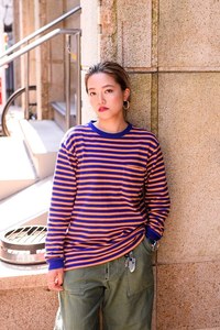 田阪 瞳さん - ビームス(BEAMS)、ヴィンテージ(vintage)｜原宿ストリートスナップ - 写真1