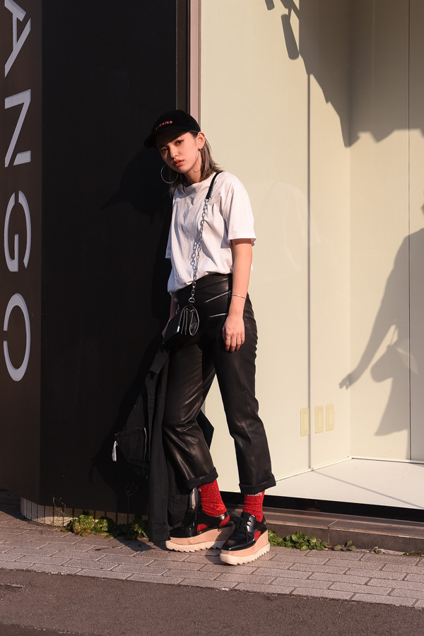 阿部 可南子さん - 古着(ユーズド)(USED)、バレンシアガ(BALENCIAGA)｜原宿ストリートスナップ - 写真1