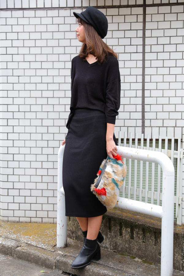 熊谷 優さん - アズール バイ マウジー(AZUL by moussy)、ローズ バッド(ROSE BUD)｜原宿ストリートスナップ - 写真3