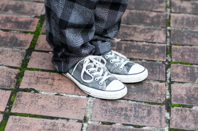 上田 咲佳さん - 古着(ユーズド)(USED)、コンバース(CONVERSE)｜原宿ストリートスナップ - 写真4