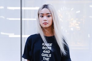 セリーヌ セオンさん - アンブッシュ(AMBUSH)、リック・オウエンス(Rick Owens)｜原宿ストリートスナップ - 写真2