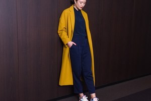 松島 エミさん - ジョン ローレンス サリバン(JOHN LAWRENCE SULLIVAN)、オープニングセレモニー(OPENING CEREMONY)｜渋谷ストリートスナップ - 写真4