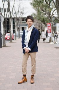 山田 勇太さん - ビームス(BEAMS)、リーバイス(Levi's)｜横浜ストリートスナップ - 写真1