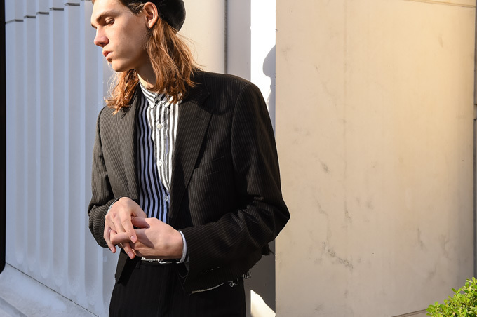 アレキサンドルさん - カルヴェン(CARVEN)、アミ(AMI)｜原宿ストリートスナップ3