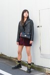 山際 ほのかさん - ザラ(ZARA)、ドクターマーチン(Dr. Martens)｜渋谷ストリートスナップ1