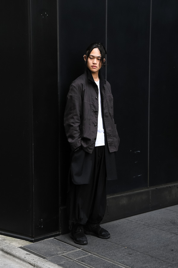 住谷さん - ヨウジヤマモト(Yohji Yamamoto)、ワイスリー(Y-3)｜原宿ストリートスナップ - 写真1