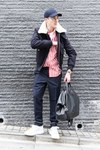 ミカエル カーン パニさん - アミ パリス(Ami Paris)、ディオール オム(DIOR HOMME)｜青山・表参道ストリートスナップ1