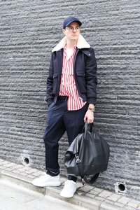 ミカエル カーン パニさん - アミ パリス(Ami Paris)、ディオール オム(DIOR HOMME)｜青山・表参道ストリートスナップ - 写真8