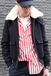 ミカエル カーン パニさん - アミ パリス(Ami Paris)、ディオール オム(DIOR HOMME)｜青山・表参道ストリートスナップ - 写真3