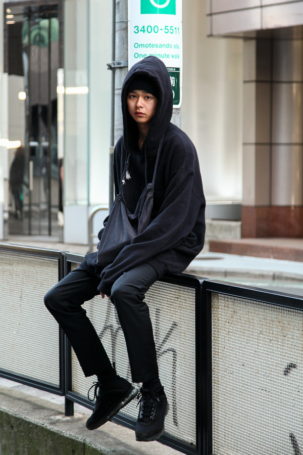 花井 力さん - ドレスドアンドレスド(DRESSEDUNDRESSED)、アクネ ストゥディオズ(Acne Studios)｜青山・表参道ストリートスナップ - 写真7