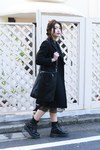 角元 百花さん - ヴィンテージ(vintage)、ザラ(ZARA)｜原宿ストリートスナップ5