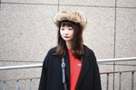 関口 瞳さん - ユニクロ(UNIQLO)、メゾン キツネ(Maison Kitsuné)｜青山・表参道ストリートスナップ2