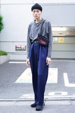 原島 隆斗さん - バナナ・リパブリック(BANANA REPUBLIC)、古着(ユーズド)(USED)｜原宿ストリートスナップ1