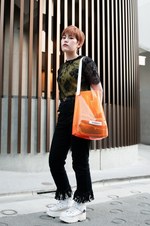 山本 愛さん - ローリーズファーム(LOWRYS FARM)、エイチ＆エム(H&M)｜青山・表参道ストリートスナップ6