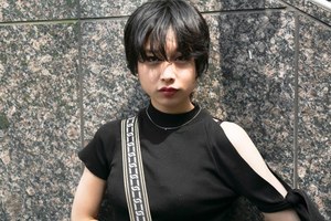 千慧さん - リリー ブラウン(LILY BROWN)、スライ(SLY)｜原宿ストリートスナップ - 写真7