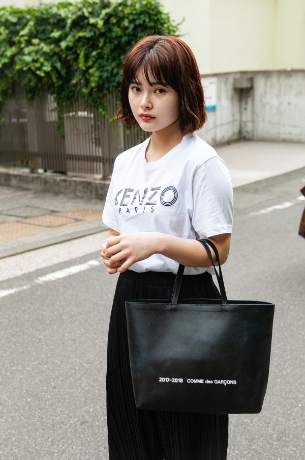 松本 亜瑠さん - ケンゾー(KENZO)、イッセイ ミヤケ(ISSEY MIYAKE)｜原宿ストリートスナップ - 写真6