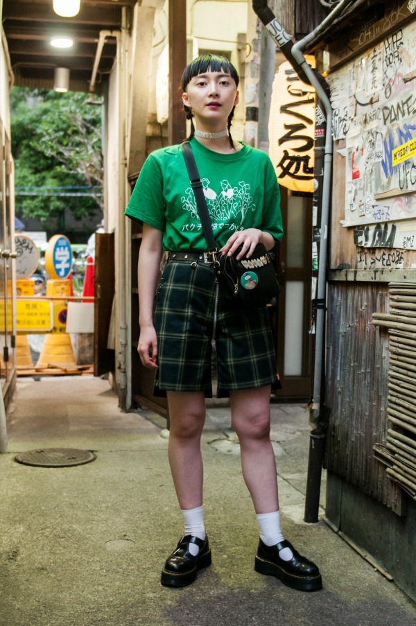 ののかさん - ドクターマーチン(Dr. Martens)、古着(ユーズド)(USED)｜渋谷ストリートスナップ - 写真1