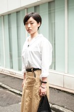 覚田 胡桃さん - ニコアンド(niko and ...)、ローリーズファーム(LOWRYS FARM)｜原宿ストリートスナップ2