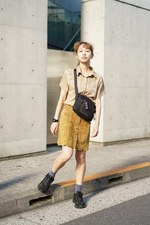 川角 玲奈さん - 古着(ユーズド)(USED)、イザベル マラン(ISABEL MARANT)｜青山・表参道ストリートスナップ2