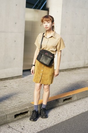 川角 玲奈さん - 古着(ユーズド)(USED)、イザベル マラン(ISABEL MARANT)｜青山・表参道ストリートスナップ - 写真1