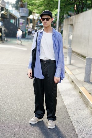 チョウ テイ コウさん - ベッドフォード(BED j.w. FORD)、ナイキ(NIKE)｜青山・表参道ストリートスナップ - 写真1