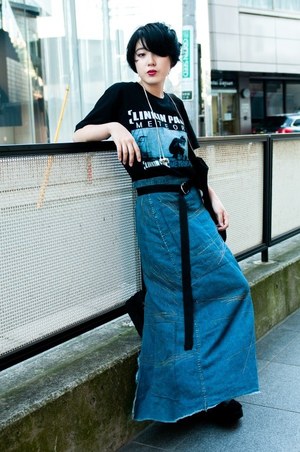 鈴木 まこさん - 古着(ユーズド)(USED)、T by アレキサンダーワン(T by ALEXANDER WANG)｜原宿ストリートスナップ - 写真1