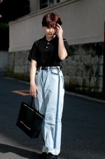 松本 亜瑠さん - アクネ(Acne)、コム デ ギャルソン(COMME des GARÇONS)｜原宿ストリートスナップ5