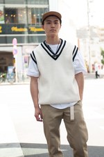 小森 優哉さん - ビューティー＆ユース ユナイテッドアローズ(BEAUTY&YOUTH UNITED ARROWS)、チャンピオン(Champion)｜原宿ストリートスナップ5