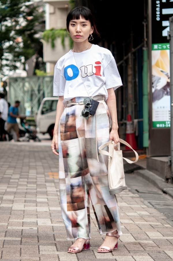 小峰 沙紀さん - ザラ(ZARA)、イー・エム(e.m.)｜原宿ストリートスナップ - 写真1