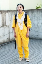 渡辺 なつきさん - ヴィンテージ(vintage)、コンバース(CONVERSE)｜原宿ストリートスナップ1