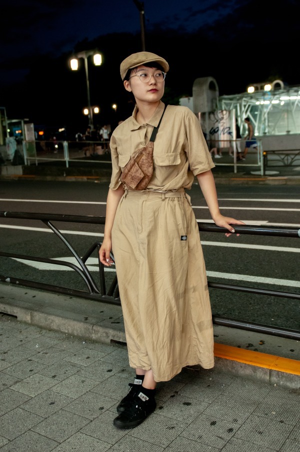 山田 遊月さん - コンバース(CONVERSE)、古着(ユーズド)(USED)｜原宿ストリートスナップ - 写真7