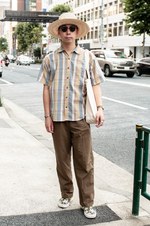 河面  涼平さん - パタゴニア(Patagonia)、ユニクロ(UNIQLO)｜原宿ストリートスナップ7