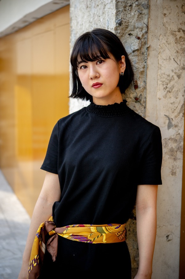 坂部 美咲さん - 古着(ユーズド)(USED)、ドクターマーチン(Dr. Martens)｜原宿ストリートスナップ - 写真2