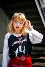 久保田 七海さん - ヴィンテージ(vintage)、ザラ(ZARA)｜原宿ストリートスナップ5