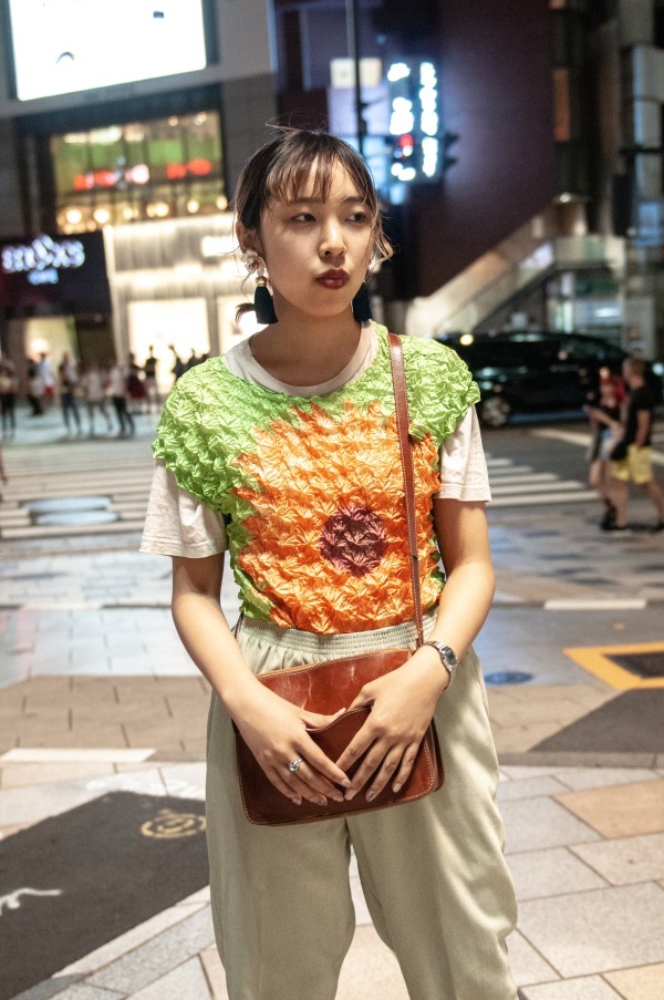 多々見 咲良さん - 古着(ユーズド)(USED)、エイチ＆エム(H&M)｜原宿ストリートスナップ - 写真3