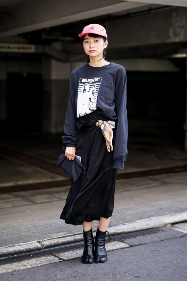 小林 加奈さん - 古着(ユーズド)(USED)、メゾン マルジェラ(Maison Margiela)｜青山・表参道ストリートスナップ - 写真1