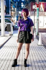 渡辺 優花さん - ウィゴー(WEGO)、エイチ＆エム(H&M)｜原宿ストリートスナップ6