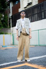 新妻 賢太さん - 古着(ユーズド)(USED)、コンバース(CONVERSE)｜原宿ストリートスナップ1