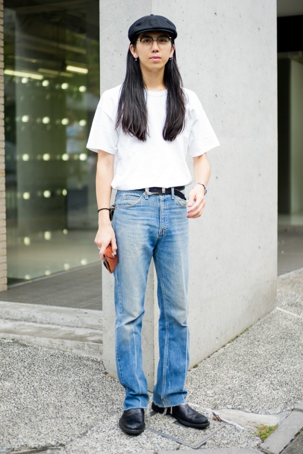 小見野 文也さん - リーバイス(Levi's)、古着(ユーズド)(USED)｜青山・表参道ストリートスナップ - 写真1