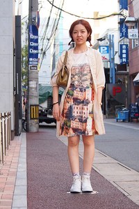 イズミさん - 古着(ユーズド)(USED)、フラボア(FRAPBOIS)｜福岡(天神・大名)ストリートスナップ - 写真1