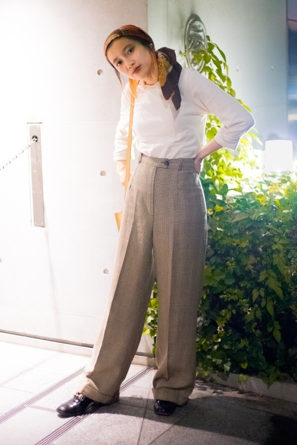 中島 潮里さん - ヴィンテージ(vintage)、グッチ(GUCCI)｜青山・表参道ストリートスナップ - 写真1