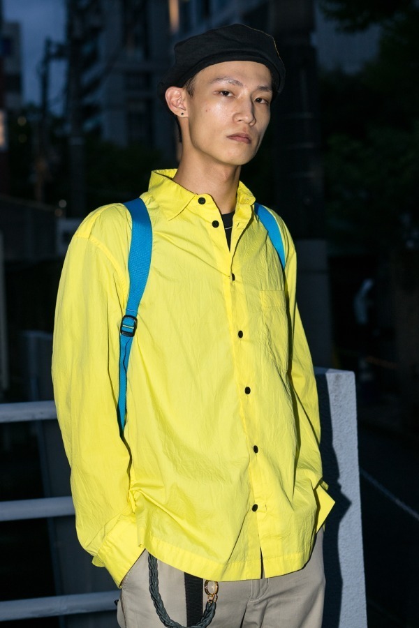 チョウ テイ コウさん - イッセイ ミヤケ メン(ISSEY MIYAKE MEN)、ビズビム(visvim)｜原宿ストリートスナップ - 写真7