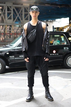 イーさん - ジーユー(GU)、ユリウス(JULIUS)｜渋谷ストリートスナップ - 写真1