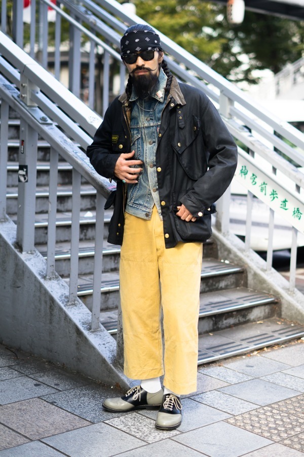 田畑 佑涼さん - バブアー(Barbour)、リーバイス(Levi's)｜原宿ストリートスナップ - 写真2