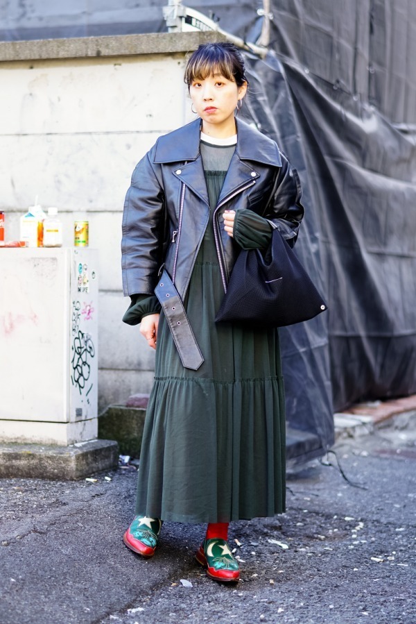 堀池 桃加さん ジュンヤ ワタナベ コム デ ギャルソン Junya Watanabe Comme Des Garcons ザラ Zara 原宿ストリートスナップ ファッションプレス