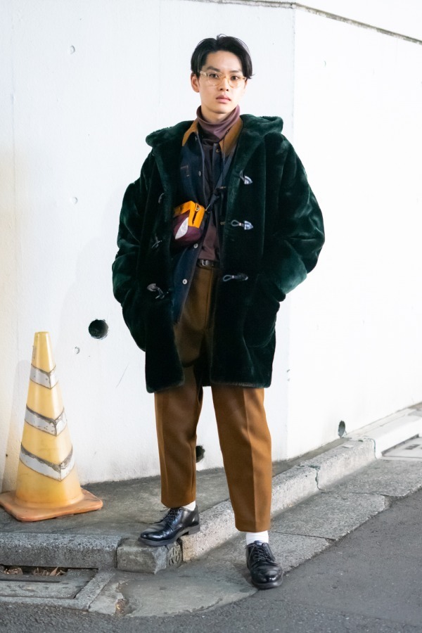 井川 昴紀さん - ジュンヤ ワタナベ(JUNYA WATANABE)、アー・ペー・セー(A.P.C.)｜渋谷ストリートスナップ1