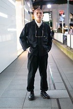 平野 拓海さん - 古着(ユーズド)(USED)、ドクターマーチン(Dr. Martens)｜渋谷ストリートスナップ1