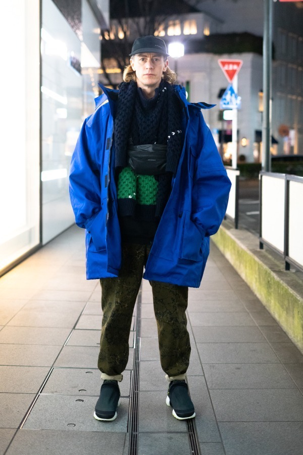 トニー スパックマンさん - バレンシアガ(BALENCIAGA)、ドリス ヴァン ノッテン(DRIES VAN NOTEN)｜原宿ストリートスナップ1